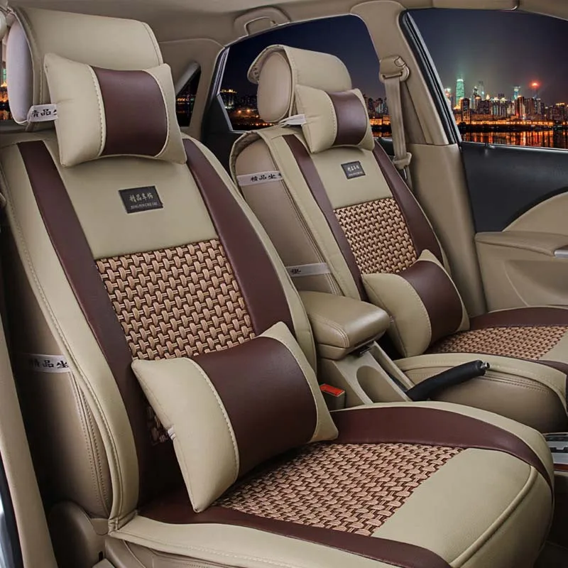 Comfortable Front Auto Seat Cushion for Toyota LC4500-LC4700 Land Cruiser Prado 120 150 Mark X Premio Prius XW30 Previa Reiz Sie |