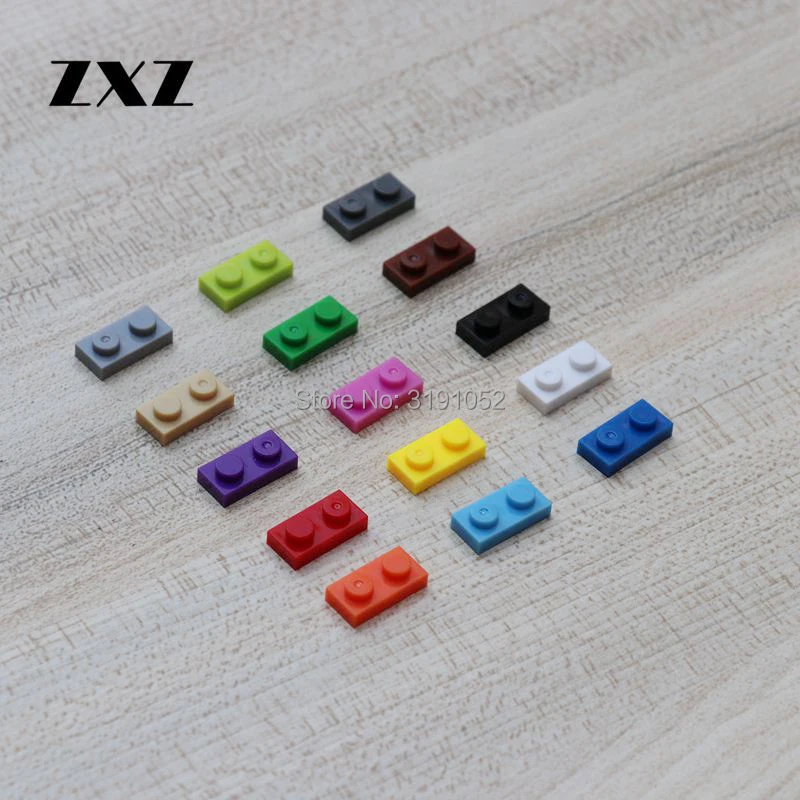 100 Pieces Plate 1x2 DIY City Building Blocks Brick Compatible With Legoes Plate Assembles Particles Toys for Children
100 Pieces Plate 1x2 DIY City Building Blocks Brick Compatible With Legoes Plate Assembles Particles Toys for Children