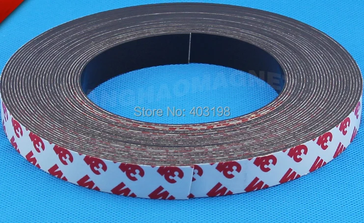Free Shipping 2 Meters self Adhesive Flexible Magnetic Strip 3M Rubber Magnet Tape width 15mm thickness 1mm
Free Shipping 2 Meters self Adhesive Flexible Magnetic Strip 3M Rubber Magnet Tape width 15mm thickness 1mm