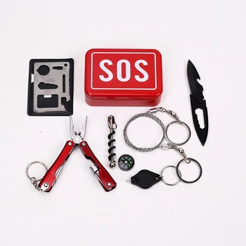 Emergency Equipment SOS Kit Car Earthquake Emergency Supplies SOS Outdoor Camping Survival Tool Survival Gear
Emergency Equipment SOS Kit Car Earthquake Emergency Supplies SOS Outdoor Camping Survival Tool Survival Gear