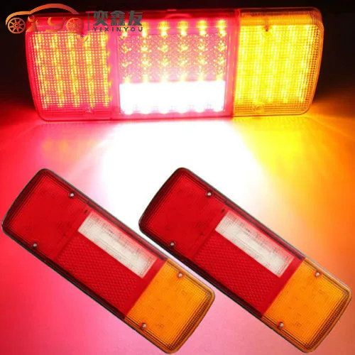 YIXINYOU 2PCS/LOT 12V 92LED Rear Tail Brake Indicator Reverse Light forCaravan Van Trailer Truck(6.3)
YIXINYOU 2PCS/LOT 12V 92LED Rear Tail Brake Indicator Reverse Light forCaravan Van Trailer Truck(6.3)