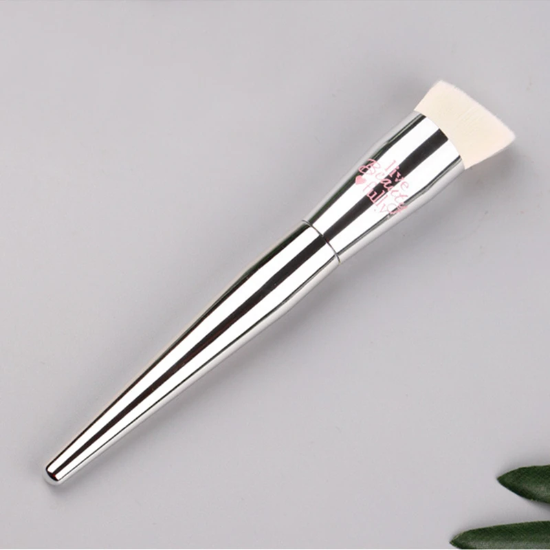 It Cosmetic Angled Flat Top Foundation Brush Silver Chromed Precision Cream Wet Foundation Makeup Brushes
It Cosmetic Angled Flat Top Foundation Brush Silver Chromed Precision Cream Wet Foundation Makeup Brushes