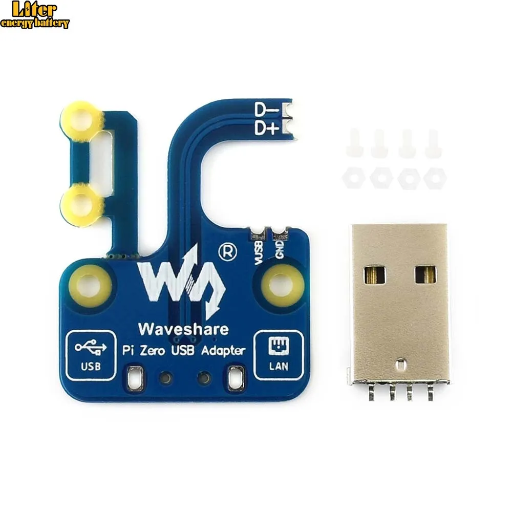 Pi Zero USB Adapter, Additional USB-A Connector for Raspberry Pi Zero/Zero W/Zero WH, plug into the computer USB port
Pi Zero USB Adapter, Additional USB-A Connector for Raspberry Pi Zero/Zero W/Zero WH, plug into the computer USB port