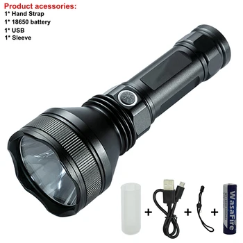 Powerful Self Defense Tactical Lantern xhp50 Led Flashlight Portable USB Rechargeable Torch Patrol Light Lamp With 18650 Battery
Powerful Self Defense Tactical Lantern xhp50 Led Flashlight Portable USB Rechargeable Torch Patrol Light Lamp With 18650 Battery