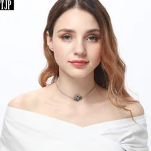 TJP Crystal Hamsa Hand Fatima Palm Choker Necklace Pendant 925 Sterling Silver Rhinestone Statement Necklace Women Accessories
TJP Crystal Hamsa Hand Fatima Palm Choker Necklace Pendant 925 Sterling Silver Rhinestone Statement Necklace Women Accessories