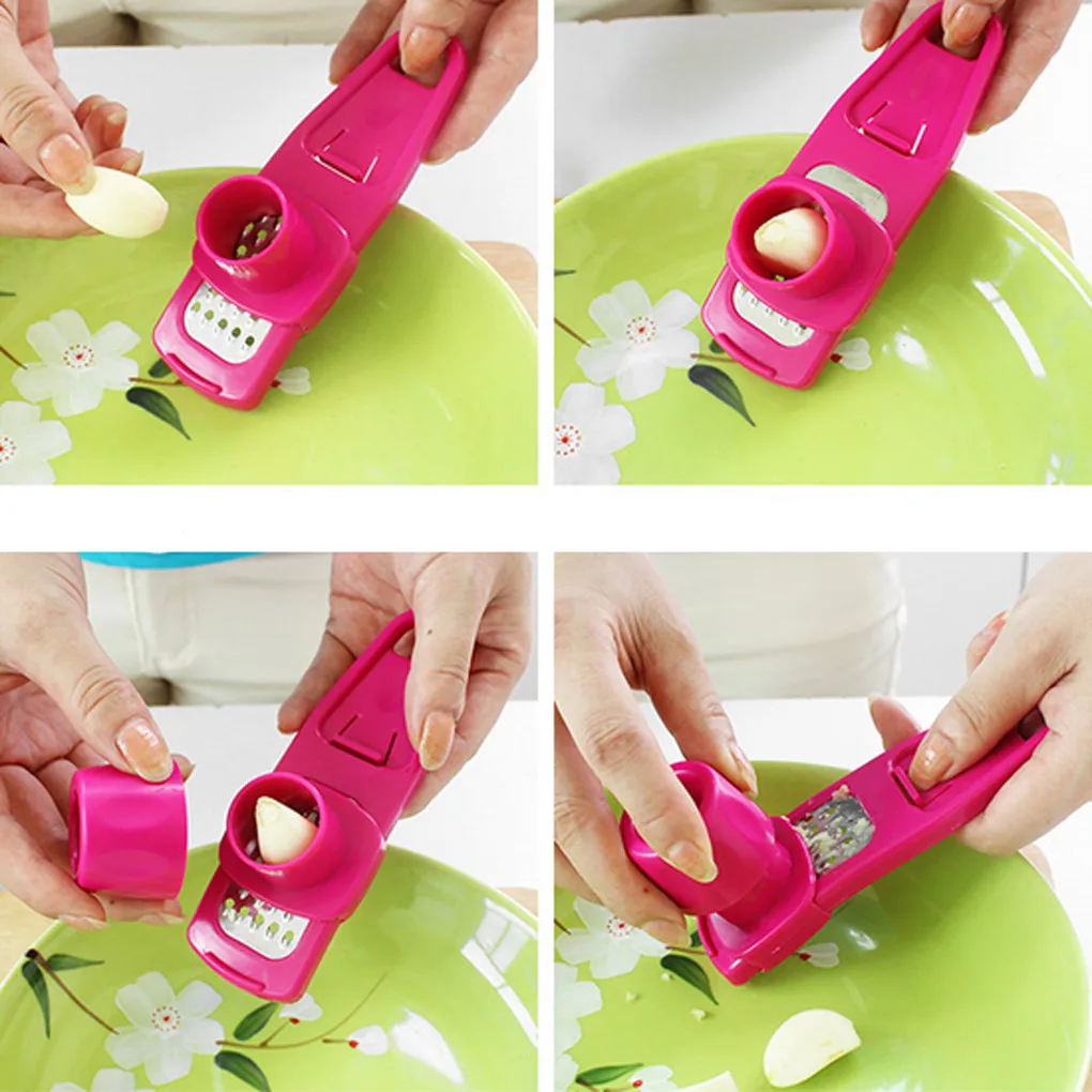 Stainless Steel Garlic Press Peeler Grater Ginger Garlic Grinding Grater Planer Chopper Crush Cutter Slicer kitchen Accessories
Stainless Steel Garlic Press Peeler Grater Ginger Garlic Grinding Grater Planer Chopper Crush Cutter Slicer kitchen Accessories