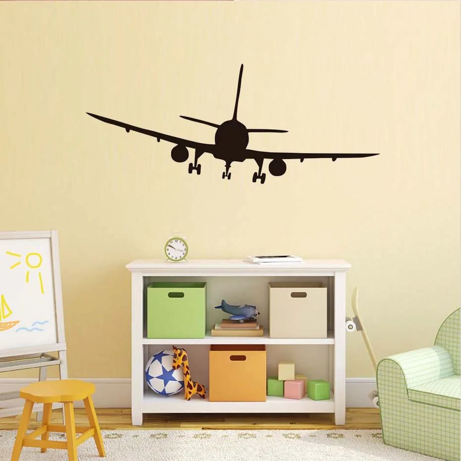 DCTOP Vinyl Removable Commercial Airliner Wall Decals Home Decor Airplane Silhouette Wall Stickers For Bedroom Home Decoration
DCTOP Vinyl Removable Commercial Airliner Wall Decals Home Decor Airplane Silhouette Wall Stickers For Bedroom Home Decoration