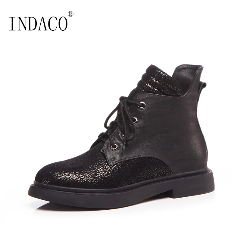 Martin Boots Women 2018 Fashion Boots Women Zipper Women Shoes Winter Boots Women Botas Mujer