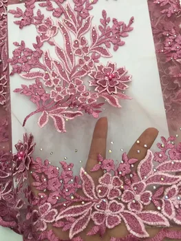 Selling African Tulle Lace Fabric 2018 High Quality Best 3d Flowers African Lace Fabric For pink applique Wedding Lace C12
Selling African Tulle Lace Fabric 2018 High Quality Best 3d Flowers African Lace Fabric For pink applique Wedding Lace C12
