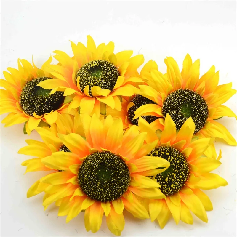 3pcs 14cm Large Sunflower Artificial Silk Flower Head For Diy Scrapbooking Wreath Craft Home Wedding Decoration Fake Flower
3pcs 14cm Large Sunflower Artificial Silk Flower Head For Diy Scrapbooking Wreath Craft Home Wedding Decoration Fake Flower