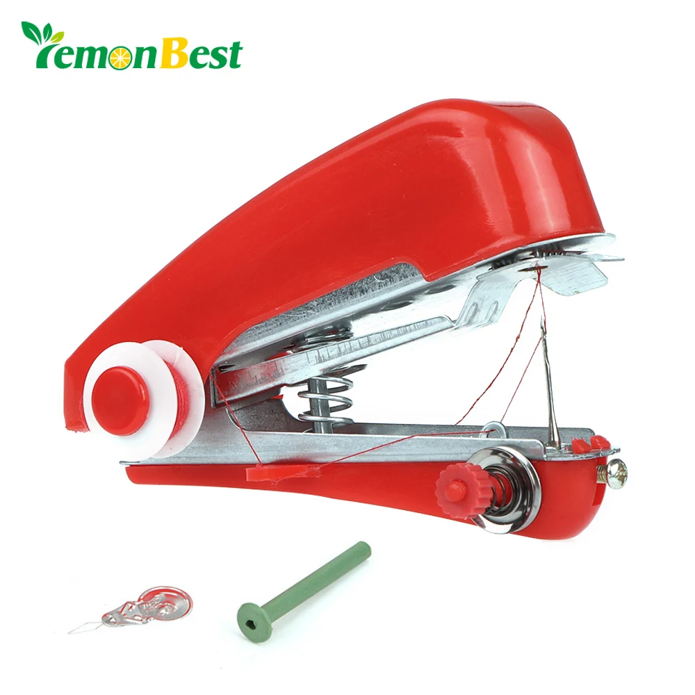 LemonBest Mini Sewing Machine Manual Portable DIY Needlework Cordless Home Travel Sewing Machines Handheld Clothing Fabrics
LemonBest Mini Sewing Machine Manual Portable DIY Needlework Cordless Home Travel Sewing Machines Handheld Clothing Fabrics