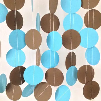 Aqua Blue and Brown Circle Paper Garland, Paper Banner, Wedding Garland, Bridal Shower, BabyKids Party, Birthday Party,
Aqua Blue and Brown Circle Paper Garland, Paper Banner, Wedding Garland, Bridal Shower, BabyKids Party, Birthday Party,