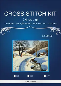 oneroom Castle in snow Embroidery Crafts Needlework 14CT Unprinted Arts Cross Stitch Kits DMC DIY Quality
oneroom Castle in snow Embroidery Crafts Needlework 14CT Unprinted Arts Cross Stitch Kits DMC DIY Quality