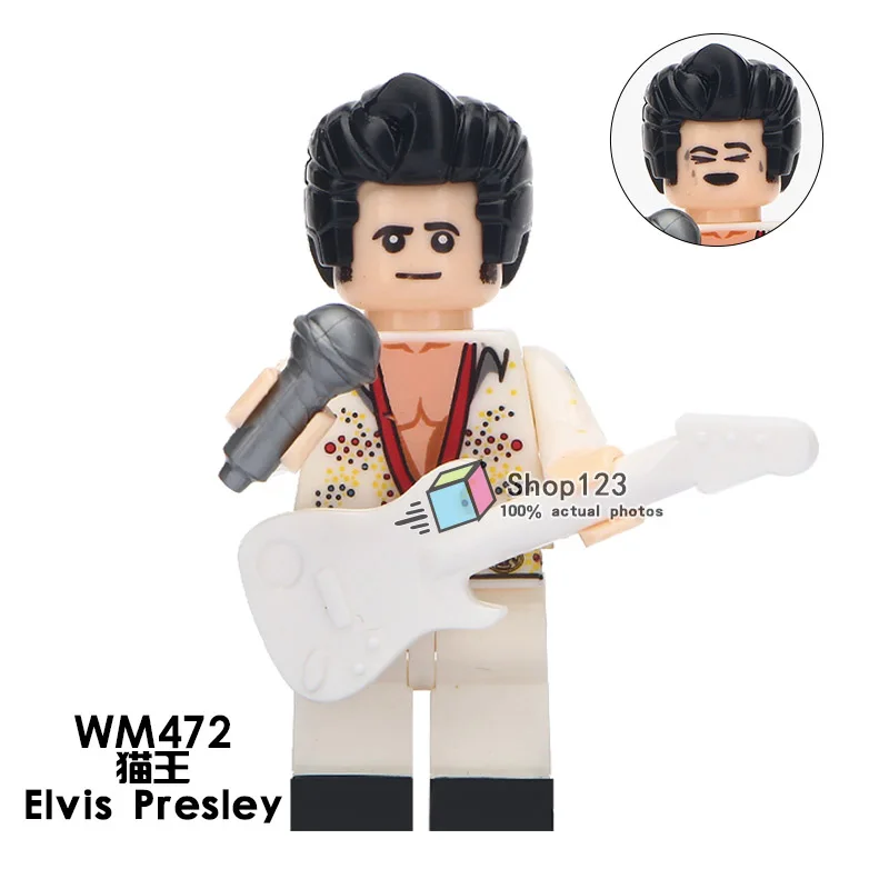 Single Sale Building Blocks Pop Singer Star Kiss Band Famous People Toys For Children WM472
Single Sale Building Blocks Pop Singer Star Kiss Band Famous People Toys For Children WM472