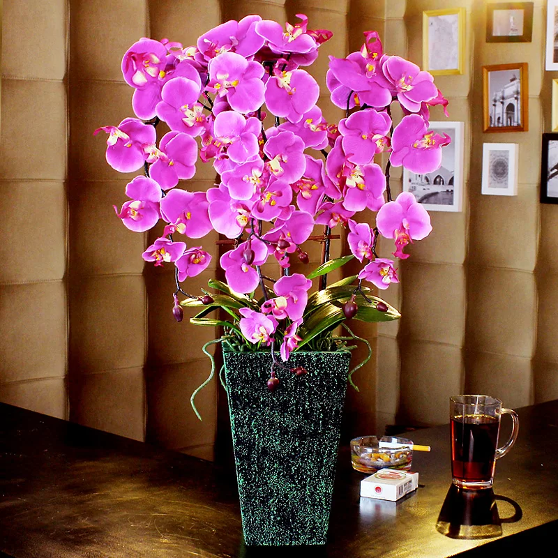 Fashion floor decoration silk flower high artificial flower phalaenopsis set flower
Fashion floor decoration silk flower high artificial flower phalaenopsis set flower