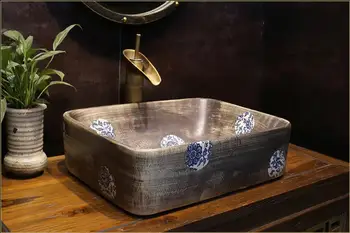 Bathroom Porcelain Vanity North Europe Style Vessel Sink Ceramic Ancient Counter top Washbasin XR82-245
Bathroom Porcelain Vanity North Europe Style Vessel Sink Ceramic Ancient Counter top Washbasin XR82-245
