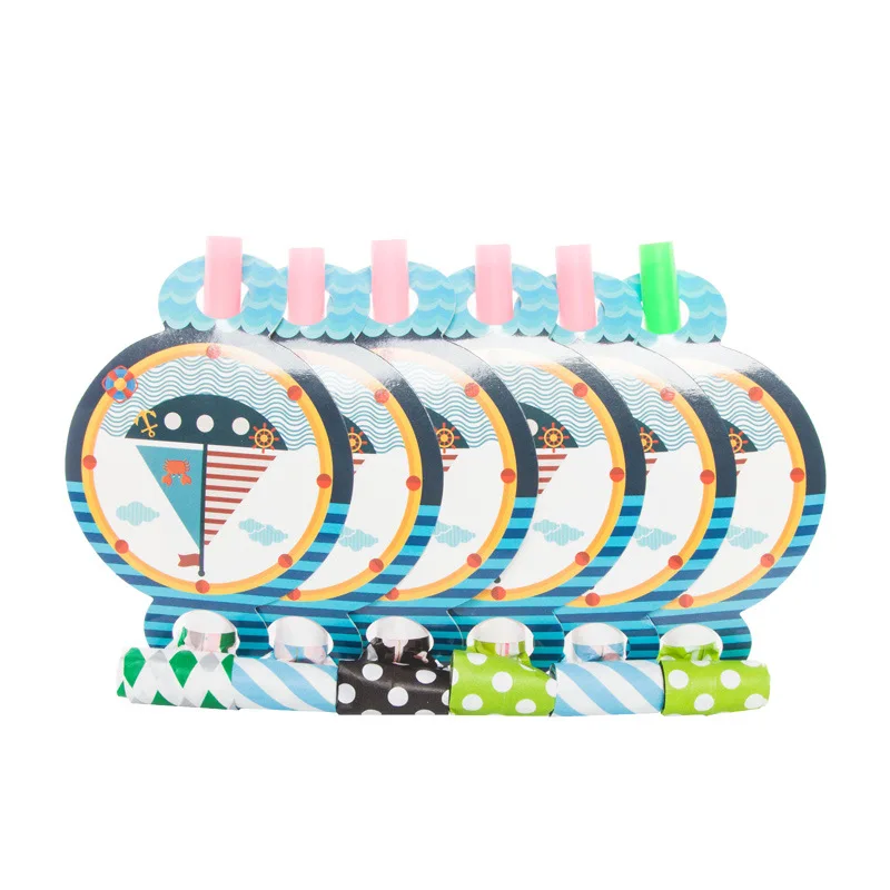 6pcs/lot Nautical Theme Blowout Toy For Kids Birthday Party Wedding Decoration Marine Blue Boat Noise Makers Party Supplies
6pcs/lot Nautical Theme Blowout Toy For Kids Birthday Party Wedding Decoration Marine Blue Boat Noise Makers Party Supplies