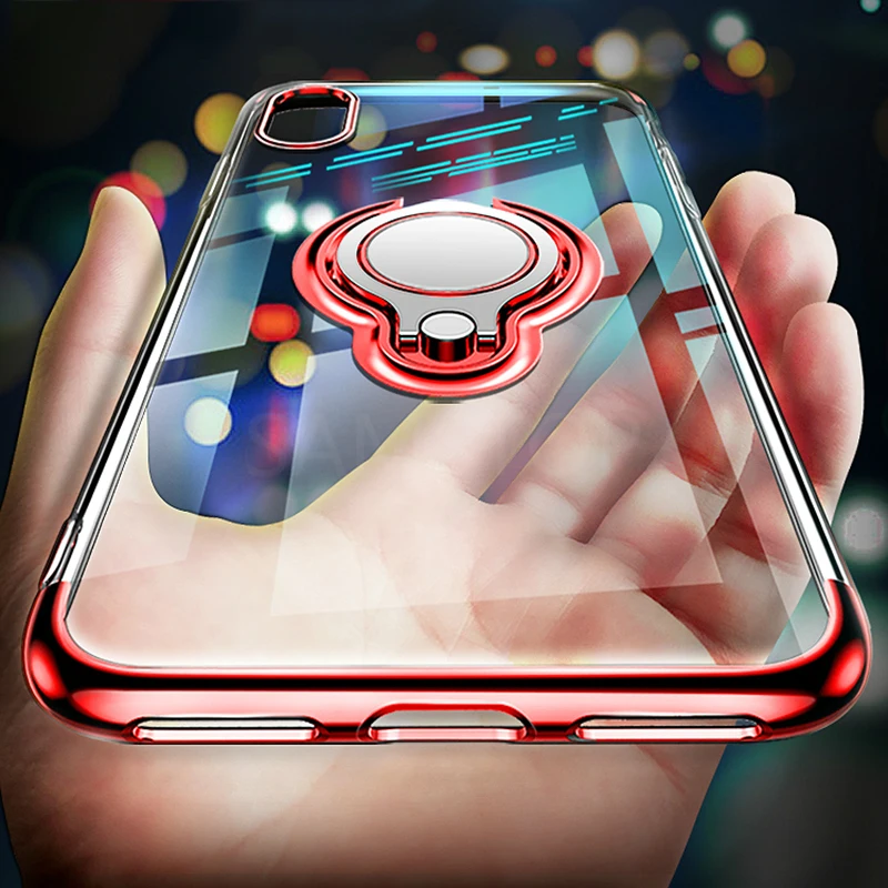 Ultra Thin Transparent Phone Case For iPhone XS MAX XR X 8 7 6 6S Plus Car Magnetic Cases Finger Ring Holder Cover Coque
Ultra Thin Transparent Phone Case For iPhone XS MAX XR X 8 7 6 6S Plus Car Magnetic Cases Finger Ring Holder Cover Coque