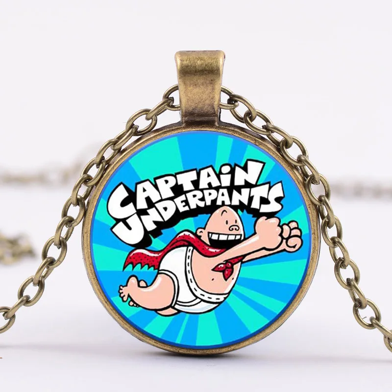 Captain Underpants Time Gem necklace popular alloy glass pendant necklace sweater chain creative toys gift accessories
Captain Underpants Time Gem necklace popular alloy glass pendant necklace sweater chain creative toys gift accessories
