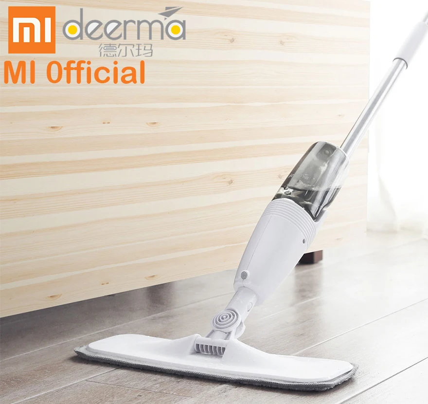 Xiaomi Deerma Water Spraying Sweeper Original Mijia Floor Cleaner Carbon Fiber Dust Mops 360 Rotating Rod 350ml for Smart Home
Xiaomi Deerma Water Spraying Sweeper Original Mijia Floor Cleaner Carbon Fiber Dust Mops 360 Rotating Rod 350ml for Smart Home