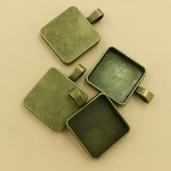 20mm Square Bases Cabochon Setting Pendant Blank Tray Zinc Alloy Diy Charm 10PCS/bag (T150) 2015 New Free Shipping
20mm Square Bases Cabochon Setting Pendant Blank Tray Zinc Alloy Diy Charm 10PCS/bag (T150) 2015 New Free Shipping