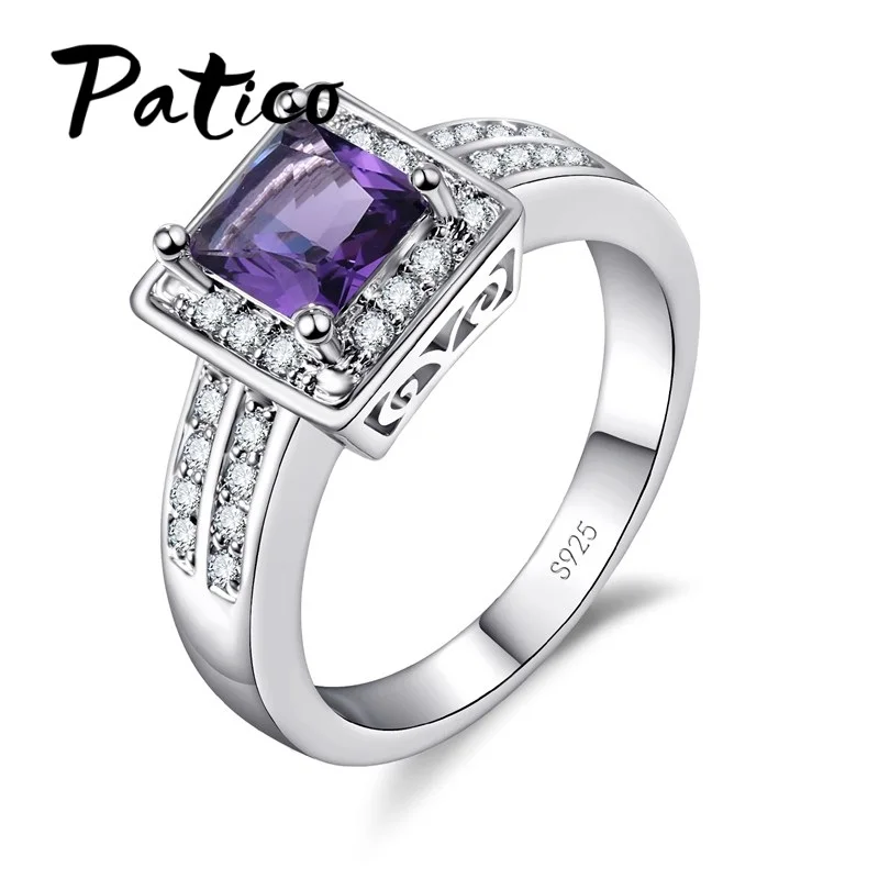 PATICO Retro Style 925 Sterling Silver Ring Pave Cubic Zirconia Square Pendant Finger Accessories Jewelry Women Lady Gifts
PATICO Retro Style 925 Sterling Silver Ring Pave Cubic Zirconia Square Pendant Finger Accessories Jewelry Women Lady Gifts