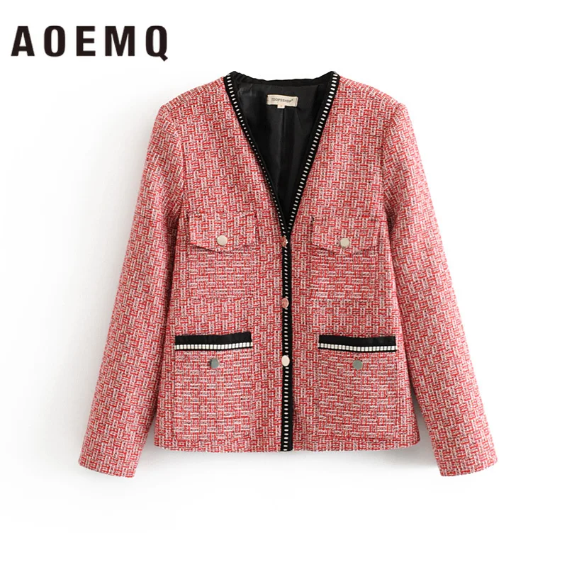AOEMQ Fashion Folk-custom Punk Plaid Hot Red Jacket Dance Party Night Bar Jackets Campfire with Zipper Pockets Jacket Clothing
AOEMQ Fashion Folk-custom Punk Plaid Hot Red Jacket Dance Party Night Bar Jackets Campfire with Zipper Pockets Jacket Clothing