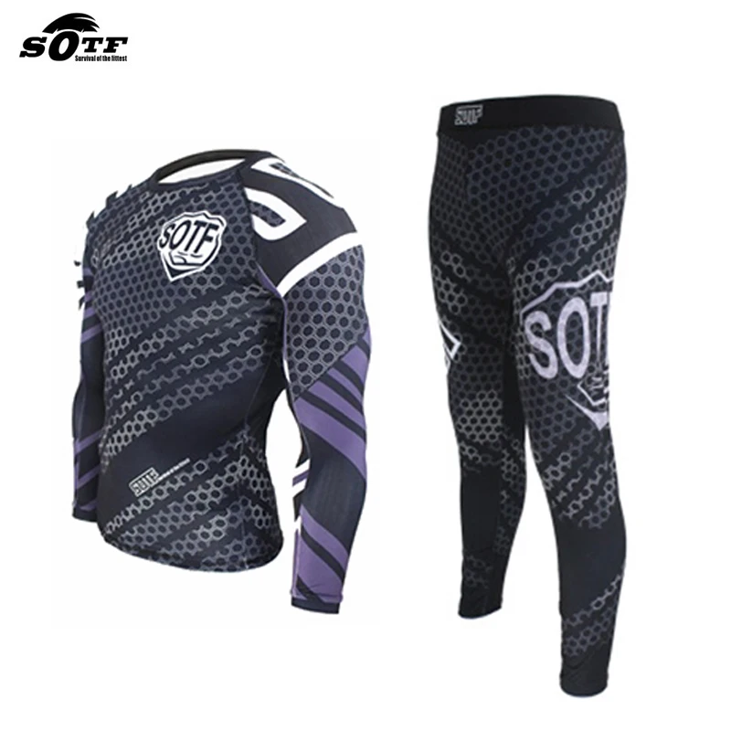 Muay Thai MMA Fightwear Boxing Set Compression Jersey Pants Hexagon Print Rashguard KickBoxing Tight Long T-Shirt Trousers
Muay Thai MMA Fightwear Boxing Set Compression Jersey Pants Hexagon Print Rashguard KickBoxing Tight Long T-Shirt Trousers