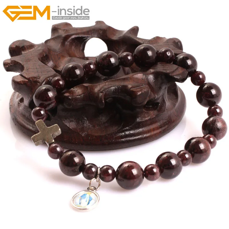Gem-inside Natural Mala Anglican Muslim Catholic Christian Episcopal Prayer Rosary Stone Beads Bracelet For Men Women
Gem-inside Natural Mala Anglican Muslim Catholic Christian Episcopal Prayer Rosary Stone Beads Bracelet For Men Women