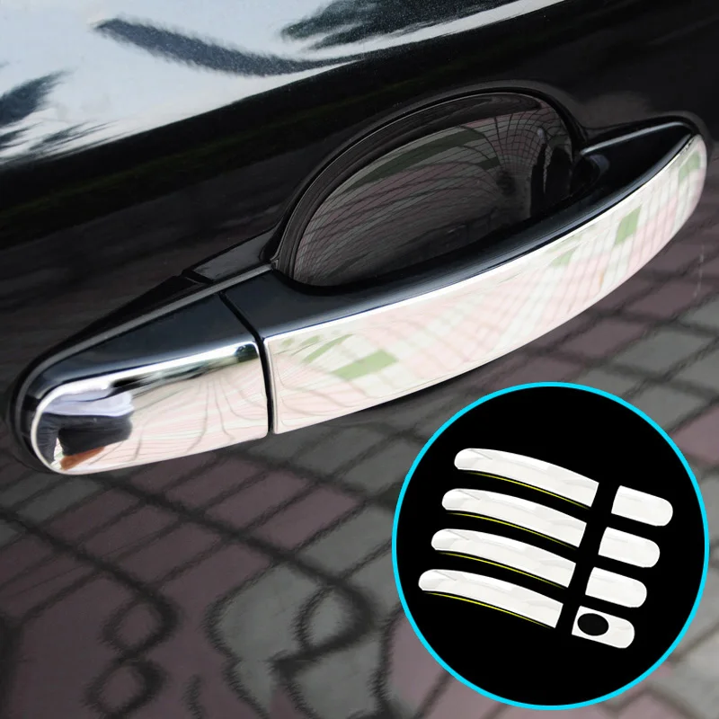 FIT FOR FORD FOCUS KUGA ESCAPE C-MAX CHROME STAINLESS DOOR HANDLE COVER TRIM MOLDING OVERLAY GARNISH CAP BEZEL STYLING PROTECTOR
FIT FOR FORD FOCUS KUGA ESCAPE C-MAX CHROME STAINLESS DOOR HANDLE COVER TRIM MOLDING OVERLAY GARNISH CAP BEZEL STYLING PROTECTOR