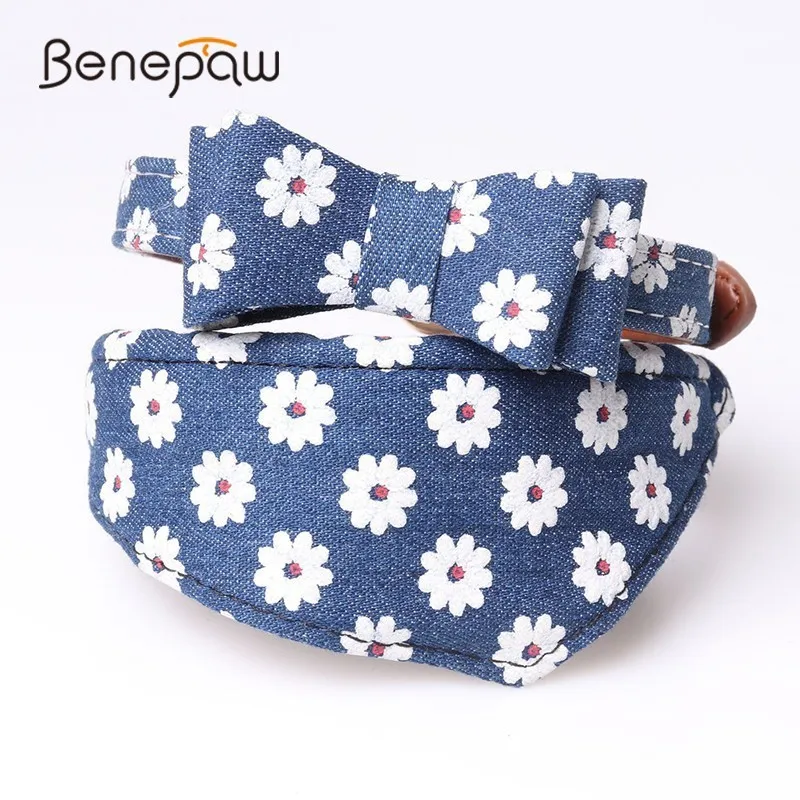 Регулируемый галстук-бабочка Benepaw, собачий ошейник, кожаный, модный, джинсовый, маленький, средний, большой, для собак, бандана с металлической пряжкой, прочные аксессуары для домашних животных
Регулируемый галстук-бабочка Benepaw, собачий ошейник, кожаный, модный, джинсовый, маленький, средний, большой, для собак, бандана с металлической пряжкой, прочные аксессуары для домашних животных