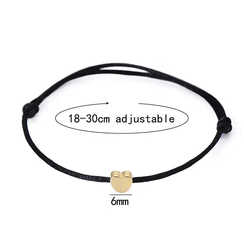 ZGGold Color Heart Bracelet Silver Handmade Jewelry Multicolor Rope Adjustable String Lucky Bracelet For Women Children
ZGGold Color Heart Bracelet Silver Handmade Jewelry Multicolor Rope Adjustable String Lucky Bracelet For Women Children