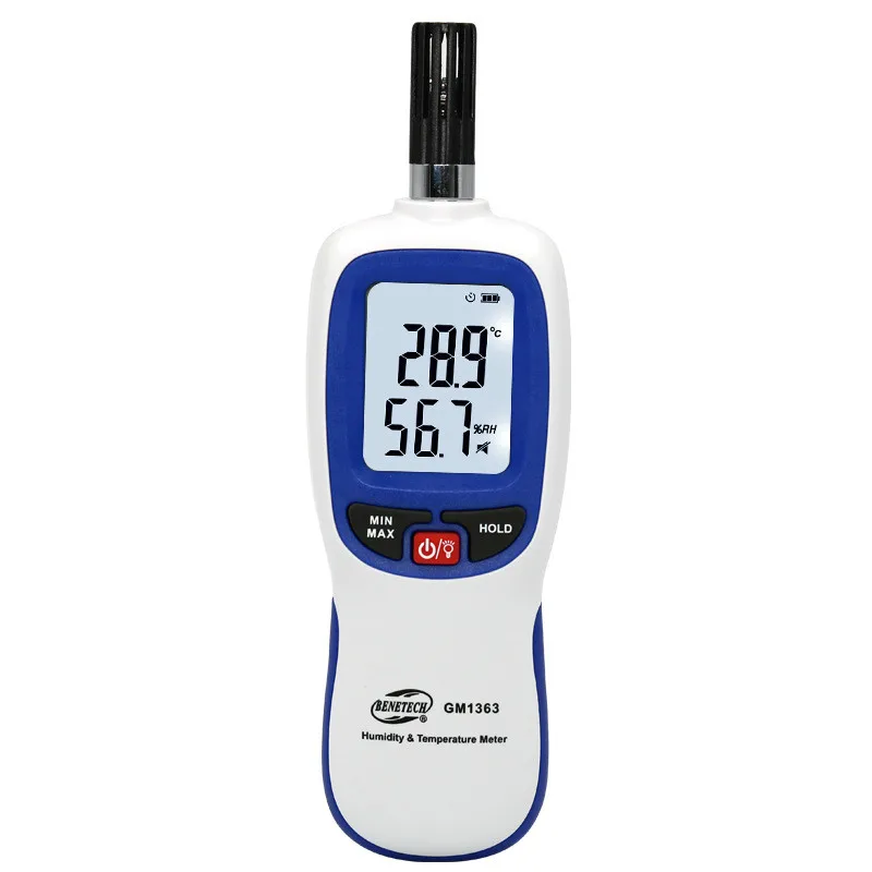 Handheld High Sensitivity Digital Thermometer and Hygrometer High Precision Thermometer Hygrometer with Bluetooth function
Handheld High Sensitivity Digital Thermometer and Hygrometer High Precision Thermometer Hygrometer with Bluetooth function