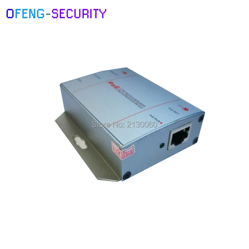 POE Injector 10/100/1000 Mbps Gigabit Single Port with 2x Gigabit RJ45 Ports and 1x DC Input Port. support IEEE802.3AF
POE Injector 10/100/1000 Mbps Gigabit Single Port with 2x Gigabit RJ45 Ports and 1x DC Input Port. support IEEE802.3AF
