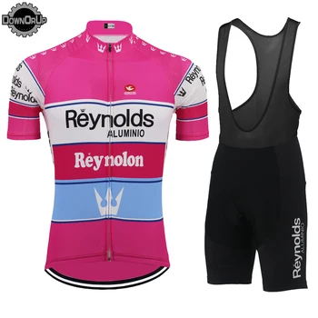 NEW French Reynolds Men's cycling jersey set summer pink pro Team cycling clothing breathable cushion MTB maillot ciclismo
NEW French Reynolds Men's cycling jersey set summer pink pro Team cycling clothing breathable cushion MTB maillot ciclismo