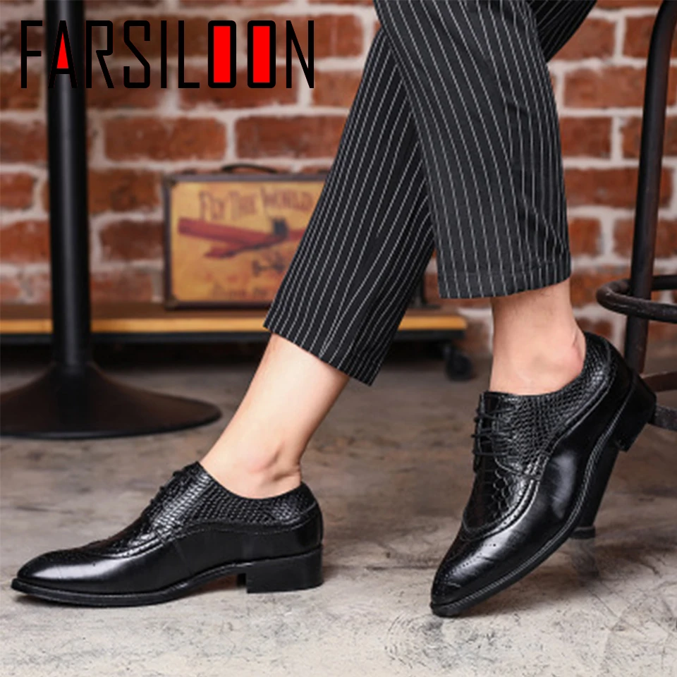 Spring Large Size Casual Business Comfortable Waterproof Soft Men's Shoes Height Increasing Solid Lace-Up Male Shoes MH6606
Spring Large Size Casual Business Comfortable Waterproof Soft Men's Shoes Height Increasing Solid Lace-Up Male Shoes MH6606
