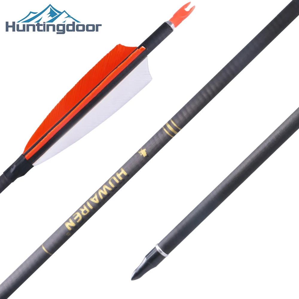 New Carbon mixed Arrow Archery Turkey Feathers Carbon Arrows ID6.2mm Spine 400 5" Peltate for estilingue Practicing or Hunting
New Carbon mixed Arrow Archery Turkey Feathers Carbon Arrows ID6.2mm Spine 400 5" Peltate for estilingue Practicing or Hunting
