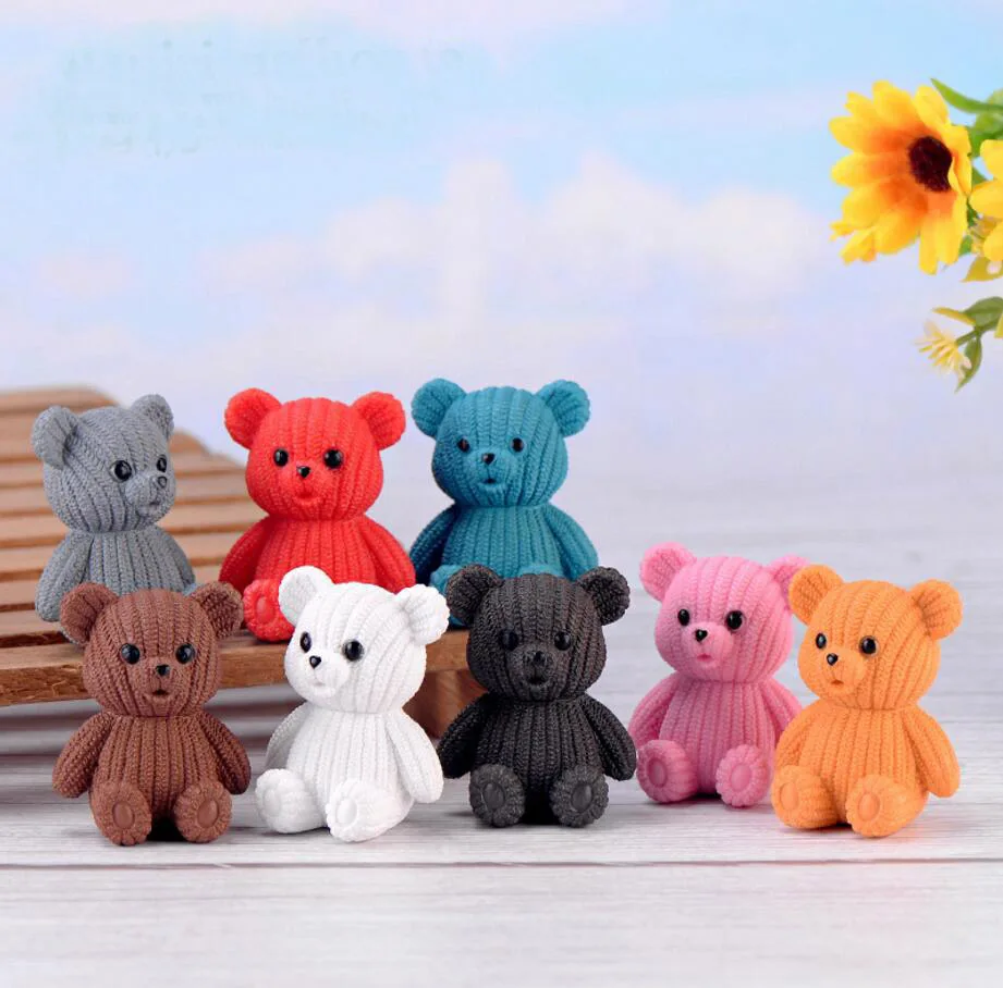 20pcs Wearing Sweaters Bears Ornaments Fairy Garden Miniatures Decorations For Terrarium Moss Bonsai Flowerpot Home Craft
20pcs Wearing Sweaters Bears Ornaments Fairy Garden Miniatures Decorations For Terrarium Moss Bonsai Flowerpot Home Craft