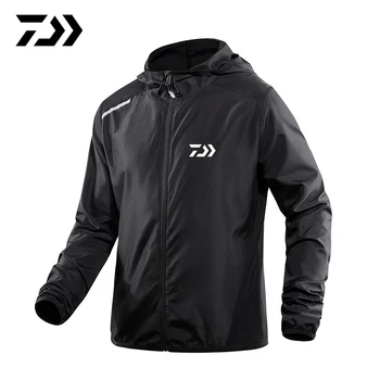 Daiwa Spring Summer New Fishing Jacket Sun Protection Hooded Men Outdoor Breathable Anti-UV Daiwa Hoodie Sports Running Shirt
Daiwa Spring Summer New Fishing Jacket Sun Protection Hooded Men Outdoor Breathable Anti-UV Daiwa Hoodie Sports Running Shirt