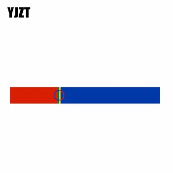 YJZT 15CM*1.8CM Creative Lapland Car Sticker Funny Flag Decal Reflective Accessories 6-0551
YJZT 15CM*1.8CM Creative Lapland Car Sticker Funny Flag Decal Reflective Accessories 6-0551