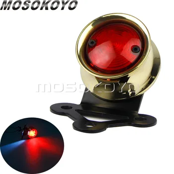 Brass LED Brat Style LED Tail Light Stop Brake Lamp License Plate Light for Harley Touring Sportster Triumph Cafe Racer
Brass LED Brat Style LED Tail Light Stop Brake Lamp License Plate Light for Harley Touring Sportster Triumph Cafe Racer