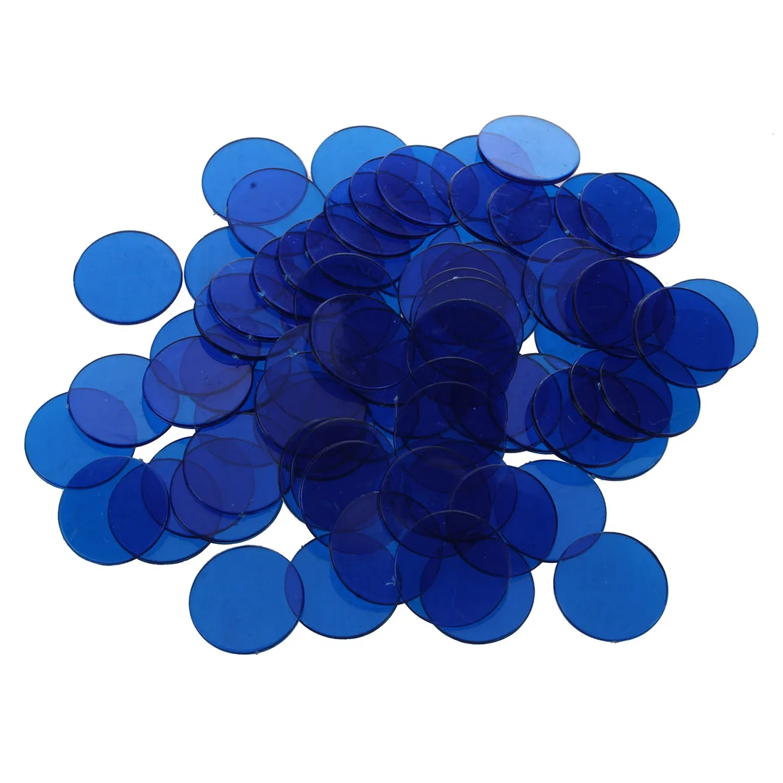 Approx.100Pcs 3/4 Inch Plastic Bingo Chips, Translucent Design, for Classroom and Carnival Bingo Games Blue
Approx.100Pcs 3/4 Inch Plastic Bingo Chips, Translucent Design, for Classroom and Carnival Bingo Games Blue