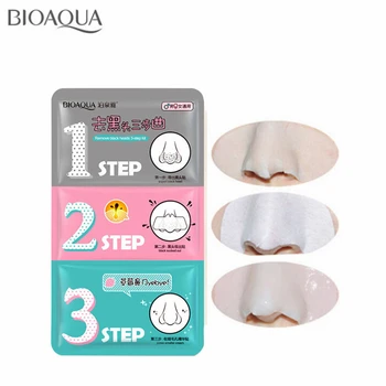 10Pcs/lot Bioaqua Brand Pig Nose Mask Remove Blackhead Acne Remover Clear Black Head 3 Step Kit Beauty Clean Face Care Cosmetic
10Pcs/lot Bioaqua Brand Pig Nose Mask Remove Blackhead Acne Remover Clear Black Head 3 Step Kit Beauty Clean Face Care Cosmetic