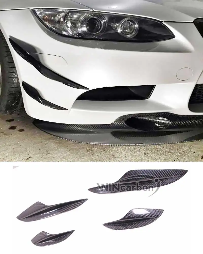 K style Real Carbon Fiber Front Spoiler Splitter Canard 4pcs/Set For BWM E90 E92 E93 M3
K style Real Carbon Fiber Front Spoiler Splitter Canard 4pcs/Set For BWM E90 E92 E93 M3