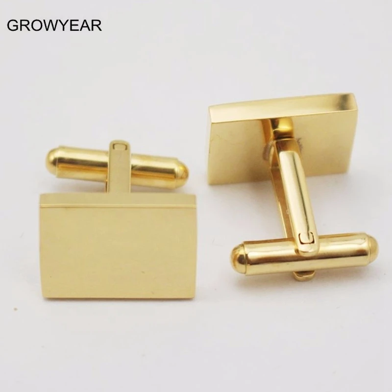 Trendy Jewelry Laser Simple Rectangle Stainless Steel CuffLink Engraving Your Logo For Men Golden 1 Color Free Shipping
Trendy Jewelry Laser Simple Rectangle Stainless Steel CuffLink Engraving Your Logo For Men Golden 1 Color Free Shipping