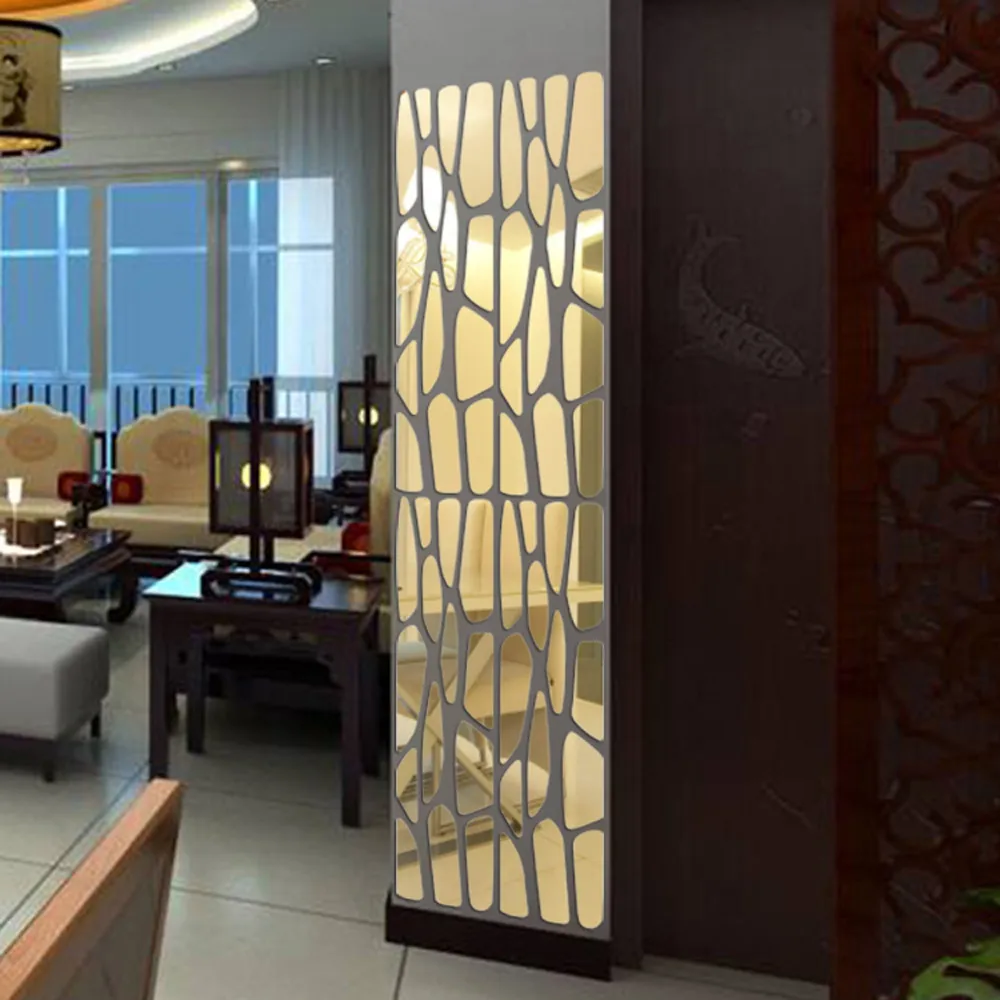 3d wall stickers on the wall Modern Mirror Style Removable Decal Art Mural Wall Sticker Home Room DIY Decor
3d wall stickers on the wall Modern Mirror Style Removable Decal Art Mural Wall Sticker Home Room DIY Decor