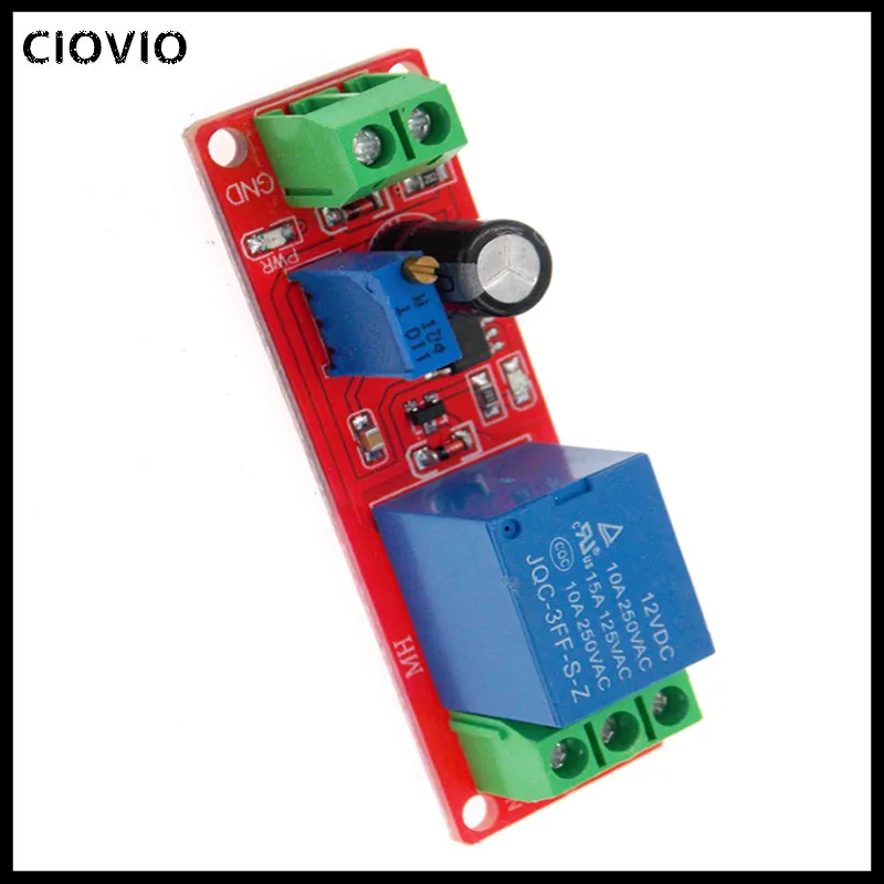 DC 5V 12V Time Delay Relay NE555 Time Relay Shield Timing Relay Timer Control Switch Car Relays P