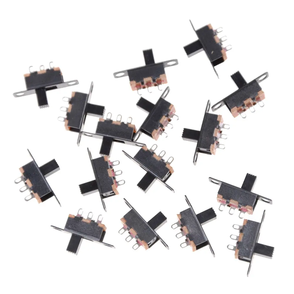 20PCS SS12F15G5 SPDT 3 Pin 2 Position toggle switch Interruptor on-off Slide Switch PCB Mount
20PCS SS12F15G5 SPDT 3 Pin 2 Position toggle switch Interruptor on-off Slide Switch PCB Mount