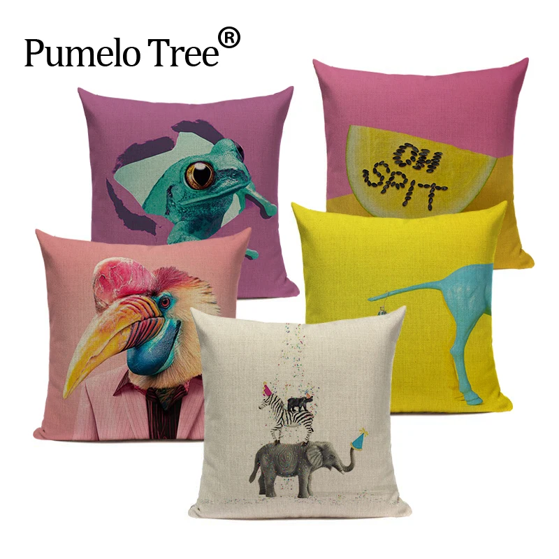 Summer Chair Decorative Animal Series Linen Cushion Cover Knitting Cute Dogs Decor Home Sofa Car Valentine Day Gift Pillow Case
Summer Chair Decorative Animal Series Linen Cushion Cover Knitting Cute Dogs Decor Home Sofa Car Valentine Day Gift Pillow Case