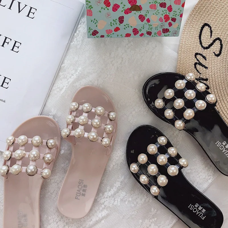 YIDI 2018 Women Summer Ladies Beach Slippers Outside Beach Flip-flops Women female Sandal Flat Flip Flops Pearl Fashion Slippers
YIDI 2018 Women Summer Ladies Beach Slippers Outside Beach Flip-flops Women female Sandal Flat Flip Flops Pearl Fashion Slippers